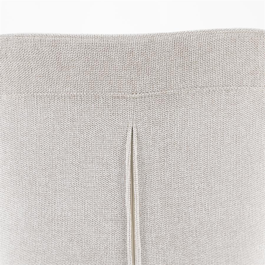 Stoel Mamé beige, grijs of bruin detail