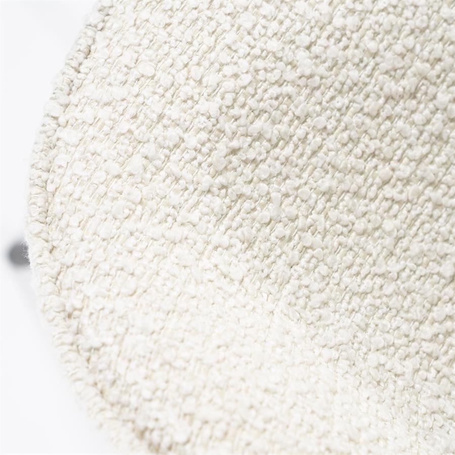 Stoel Tess beige, grijs, zand of bruin detail