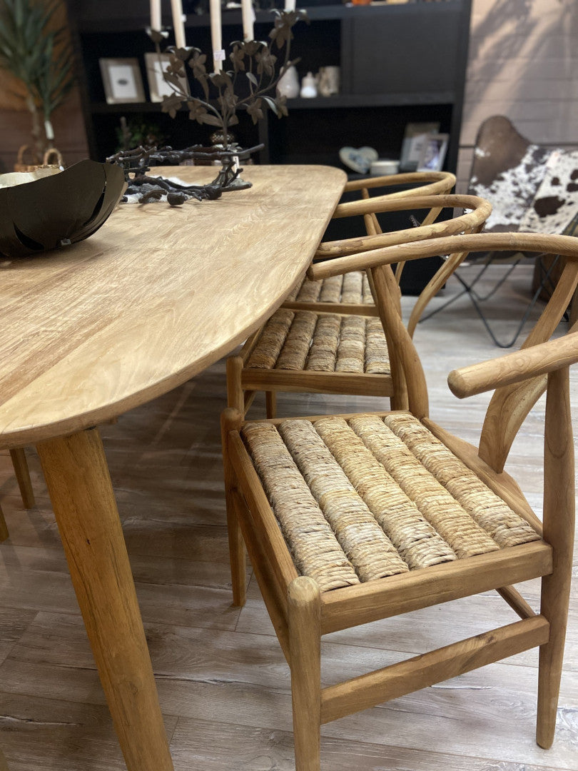 Stoel Delilah Wishbone naturel