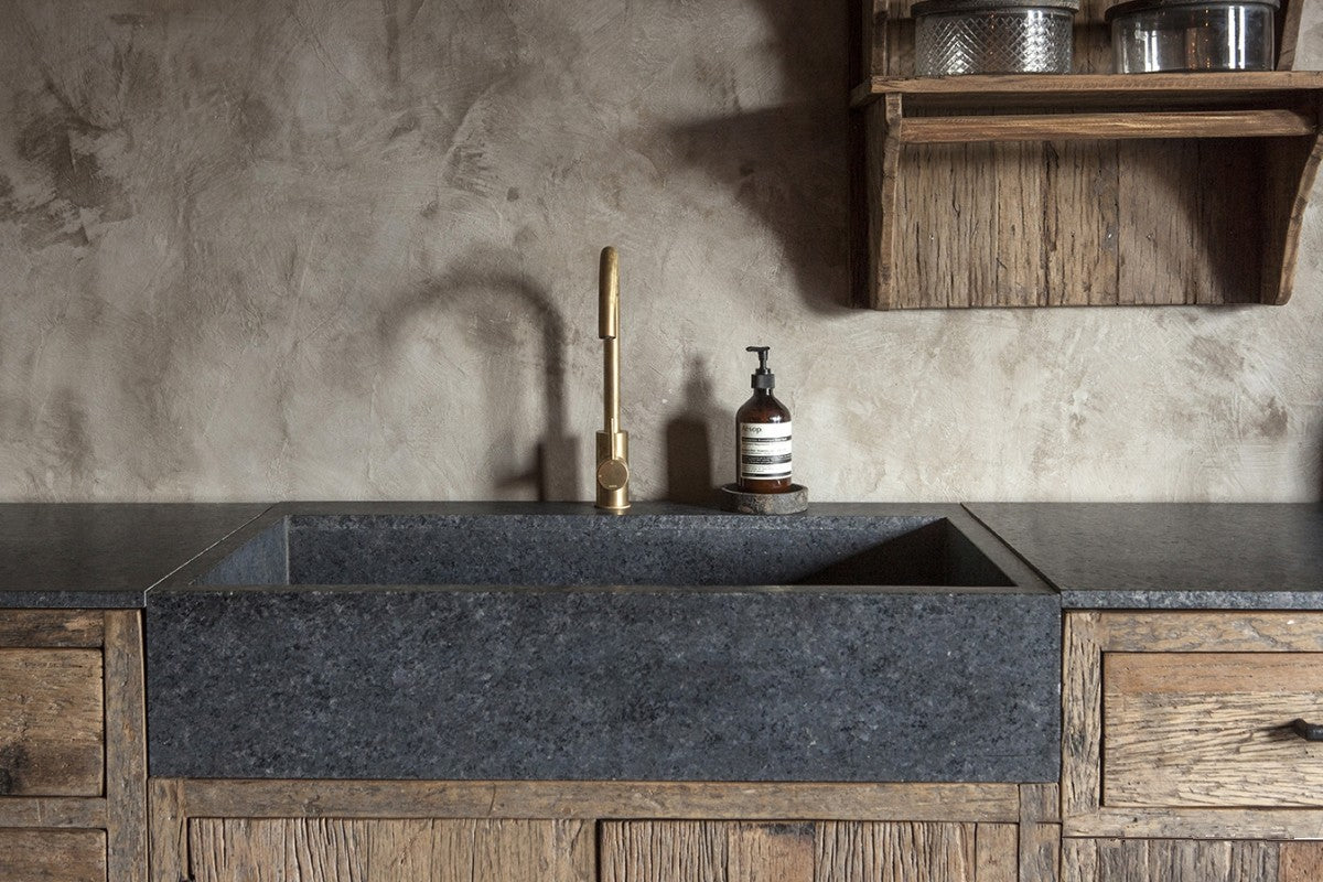 Landelijke keuken - 2-deurs kast met spoelbak