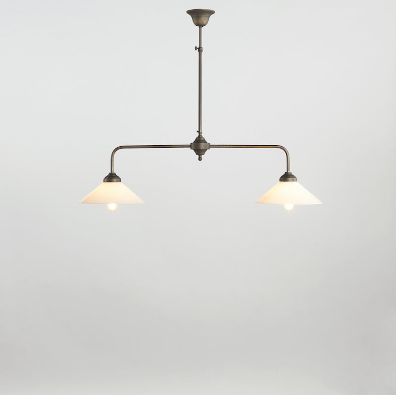 Suspension 0187-2F-V0625-DB en verre - MD