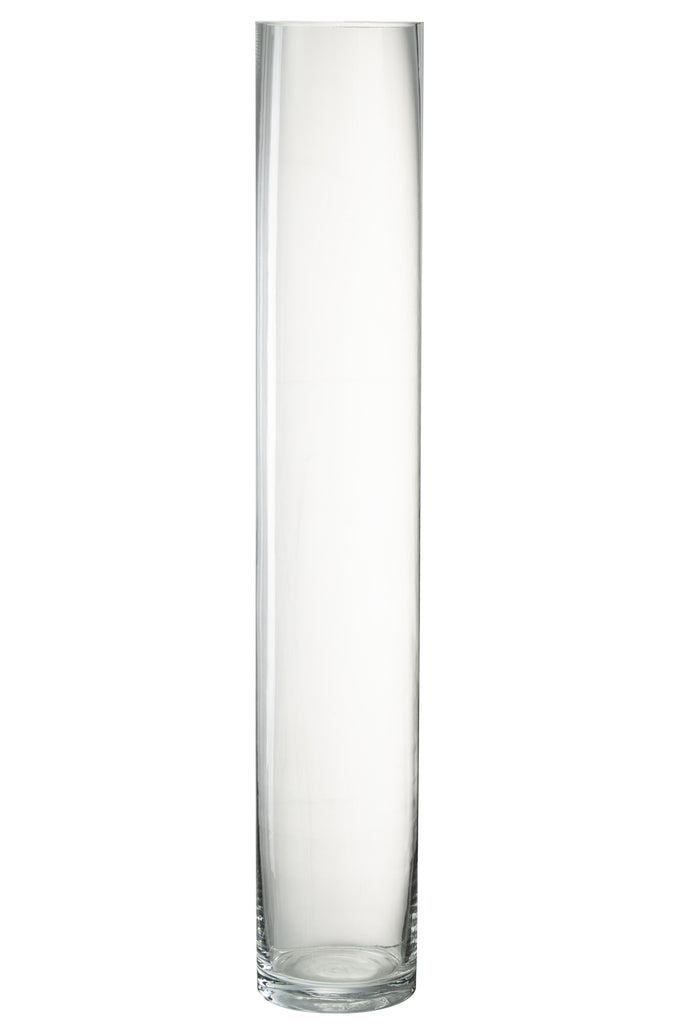 Vase Cylindre Verre Transparent L - J-LINE