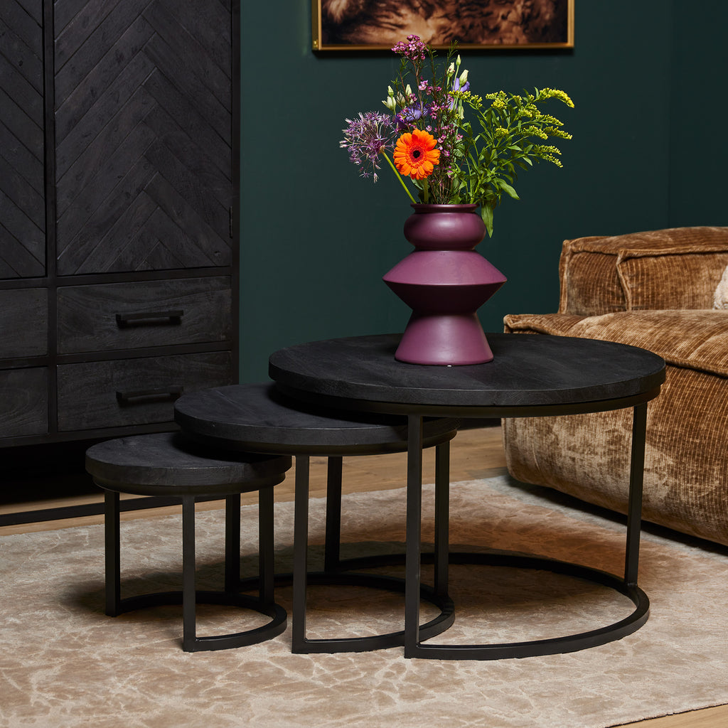 Salontafel Triole All Black S/3 - STF