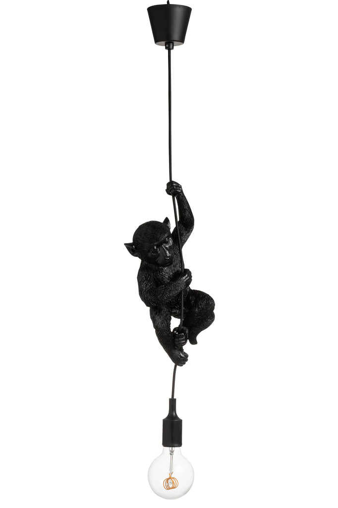 Hanglamp Aap zwart - J-LINE
