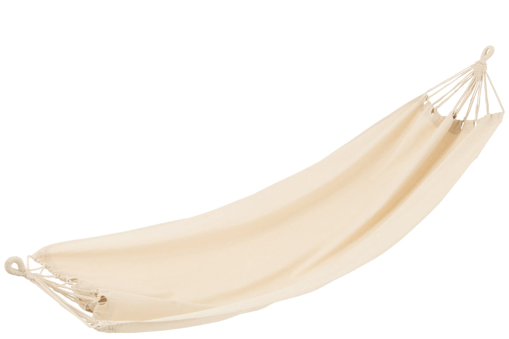 Hangmat effen beige - J-LINE