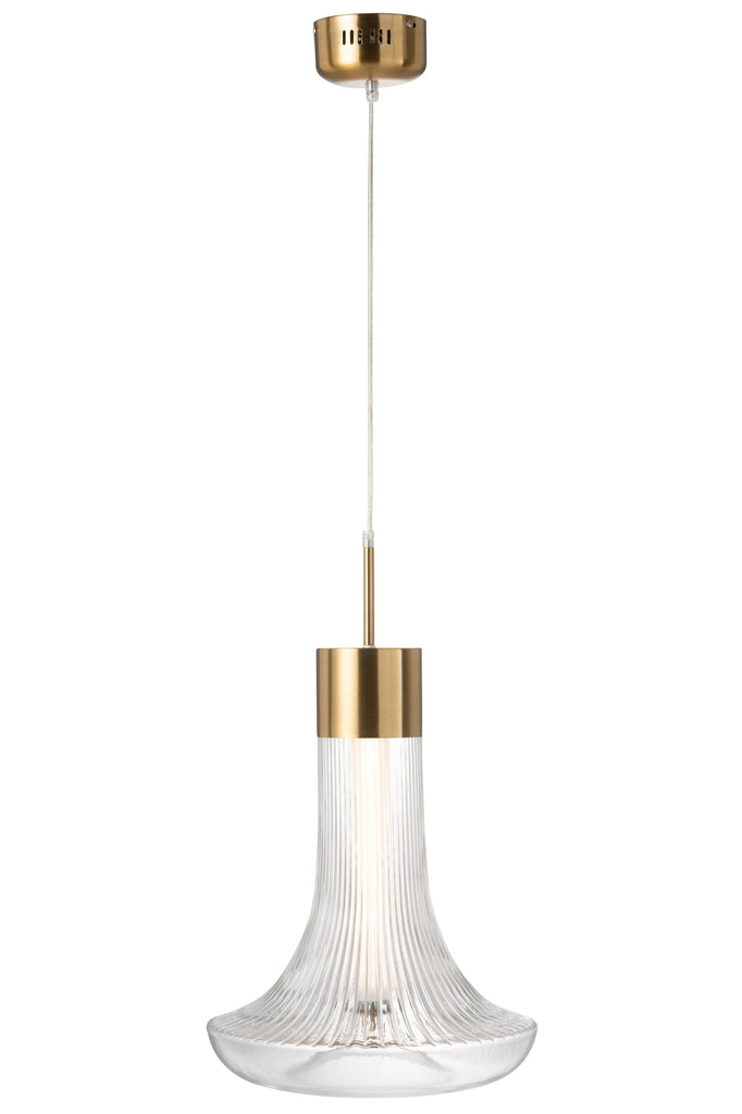 Hanglamp Metaal/Glas Transparant - J-LINE