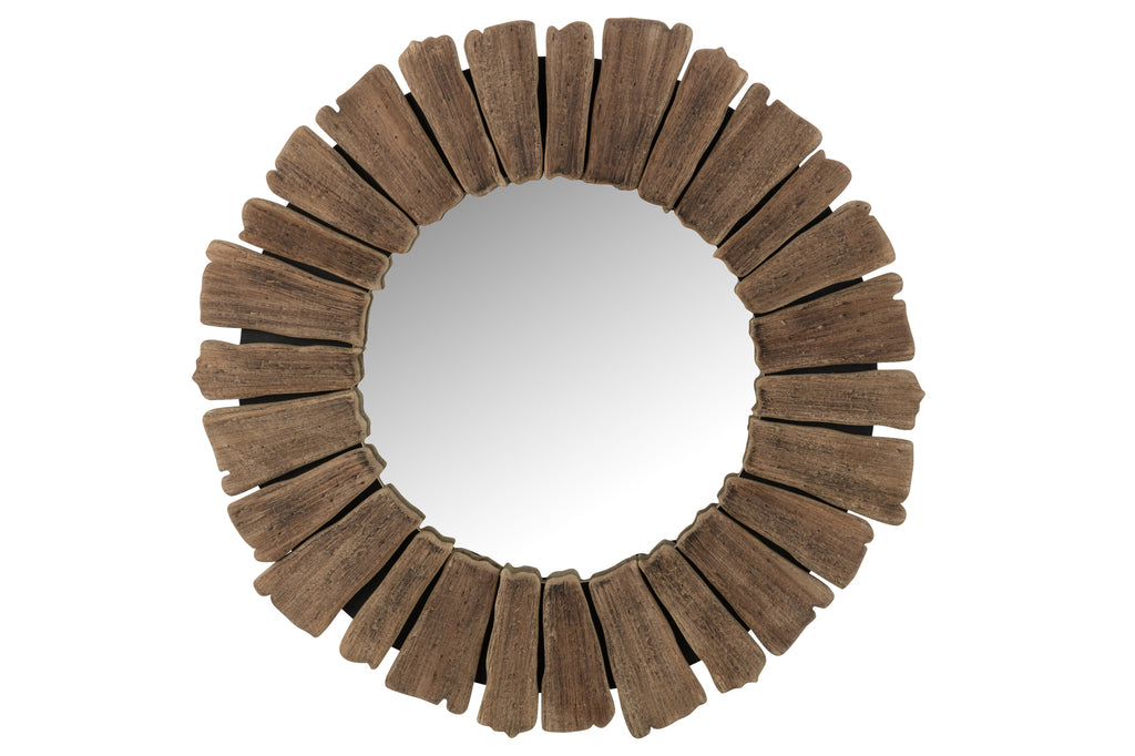 Spiegel hout L - J-LINE