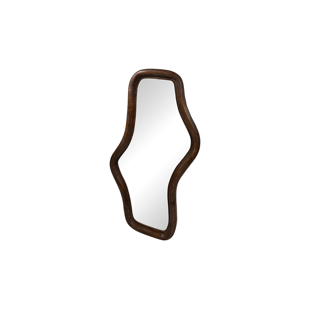 spiegel Wavy  80, Mango Mat Walnoot - NW