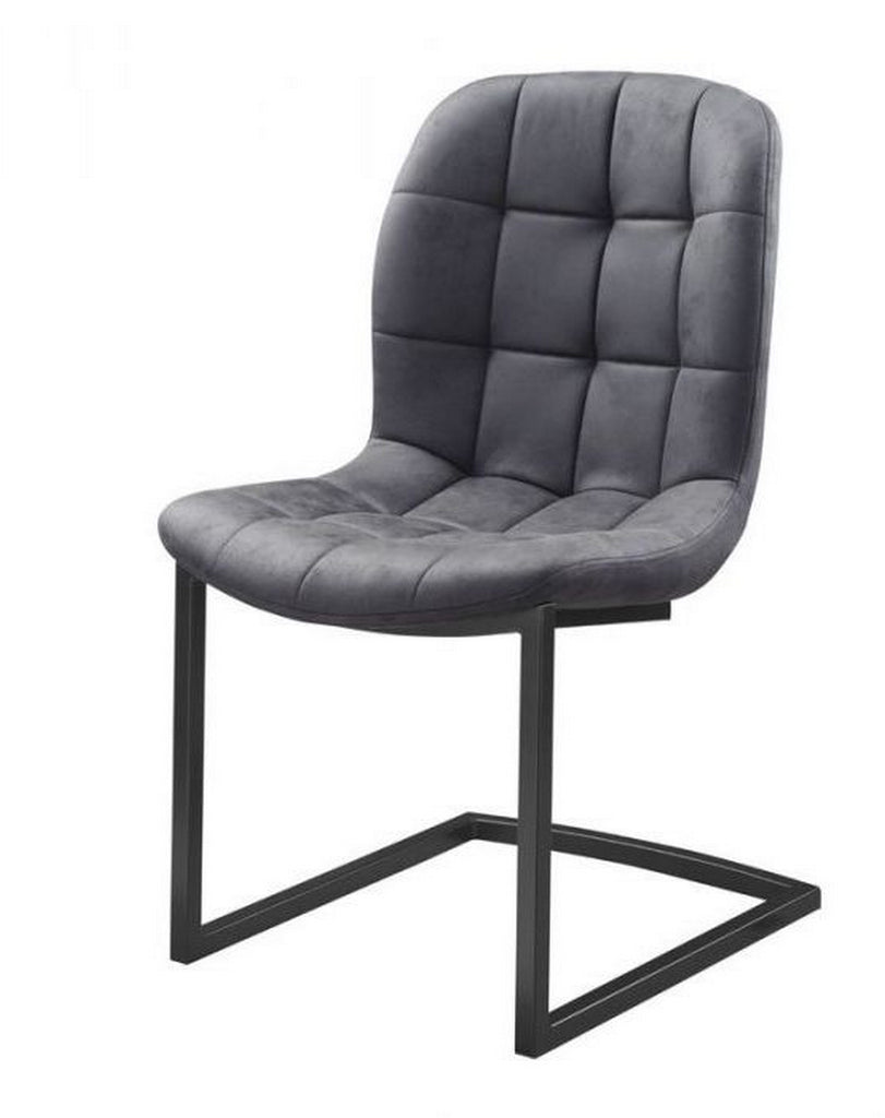 Stoel Savannah zwart - Stof Soft Antraciet - RVD