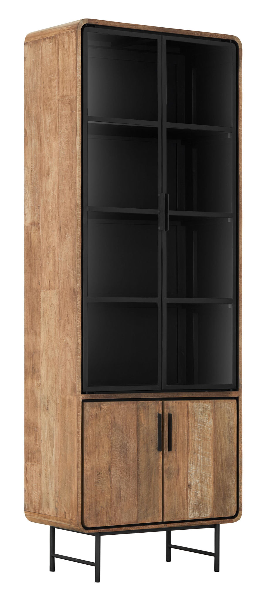 Vitrinekast Evo, 2x2 deuren - DTP