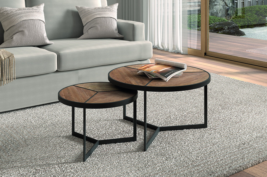 Salontafel 'Laveu' 2-delig Mango hout - RS
