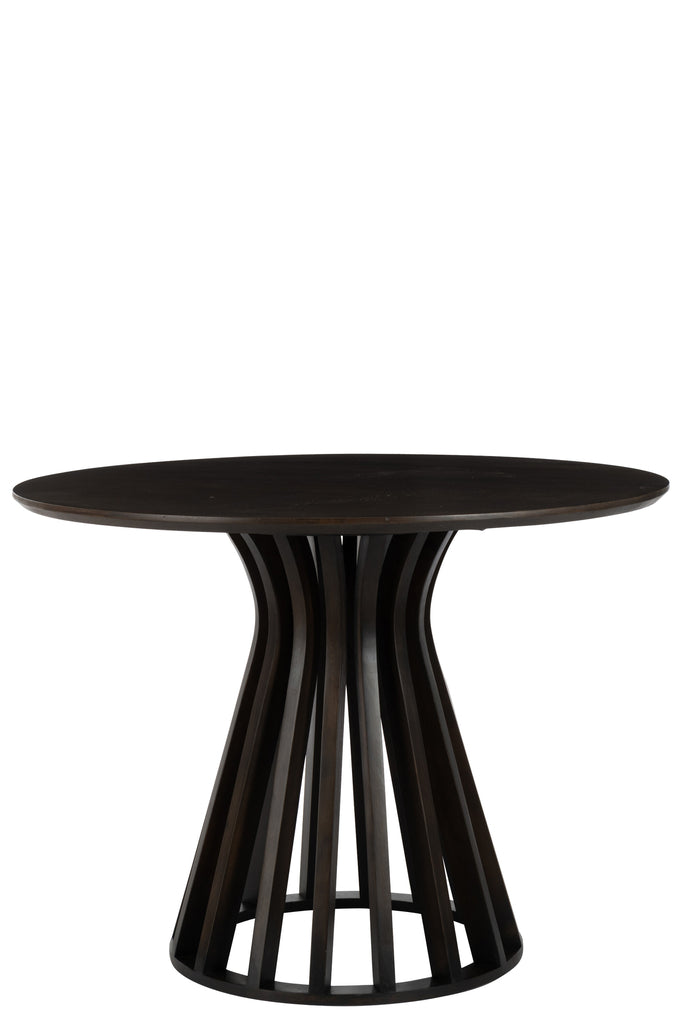 Eettafel Connie Mangohout Donkerbruin - J-LINE