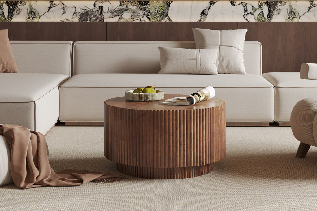 Salontafel 'Victor' Mango hout Lichtbruin - RS