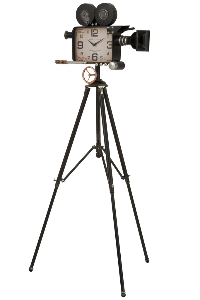 Klok Camera Op Statief - J-LINE