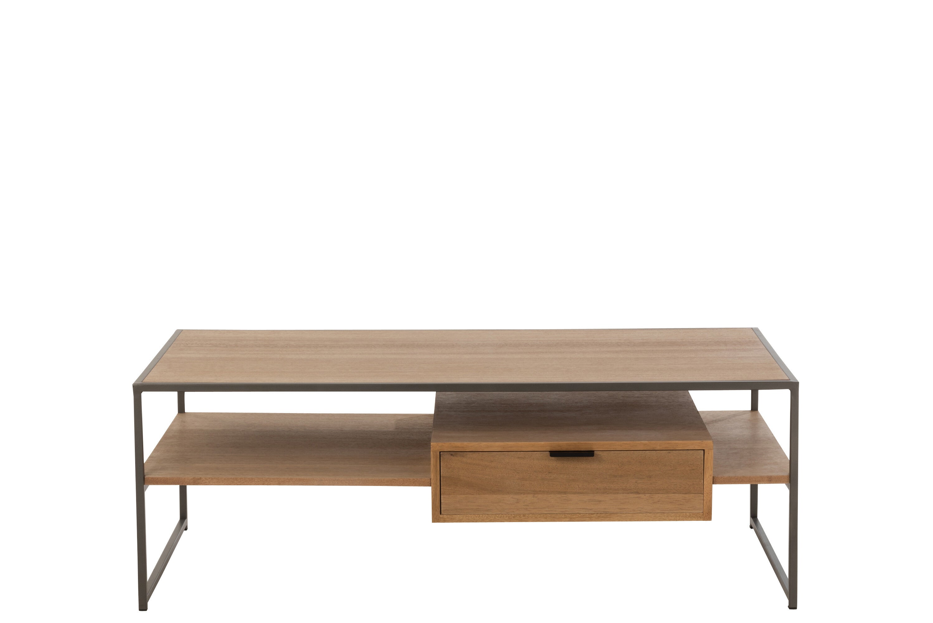 Tv-kast 1 lade hout/metaal - J-LINE