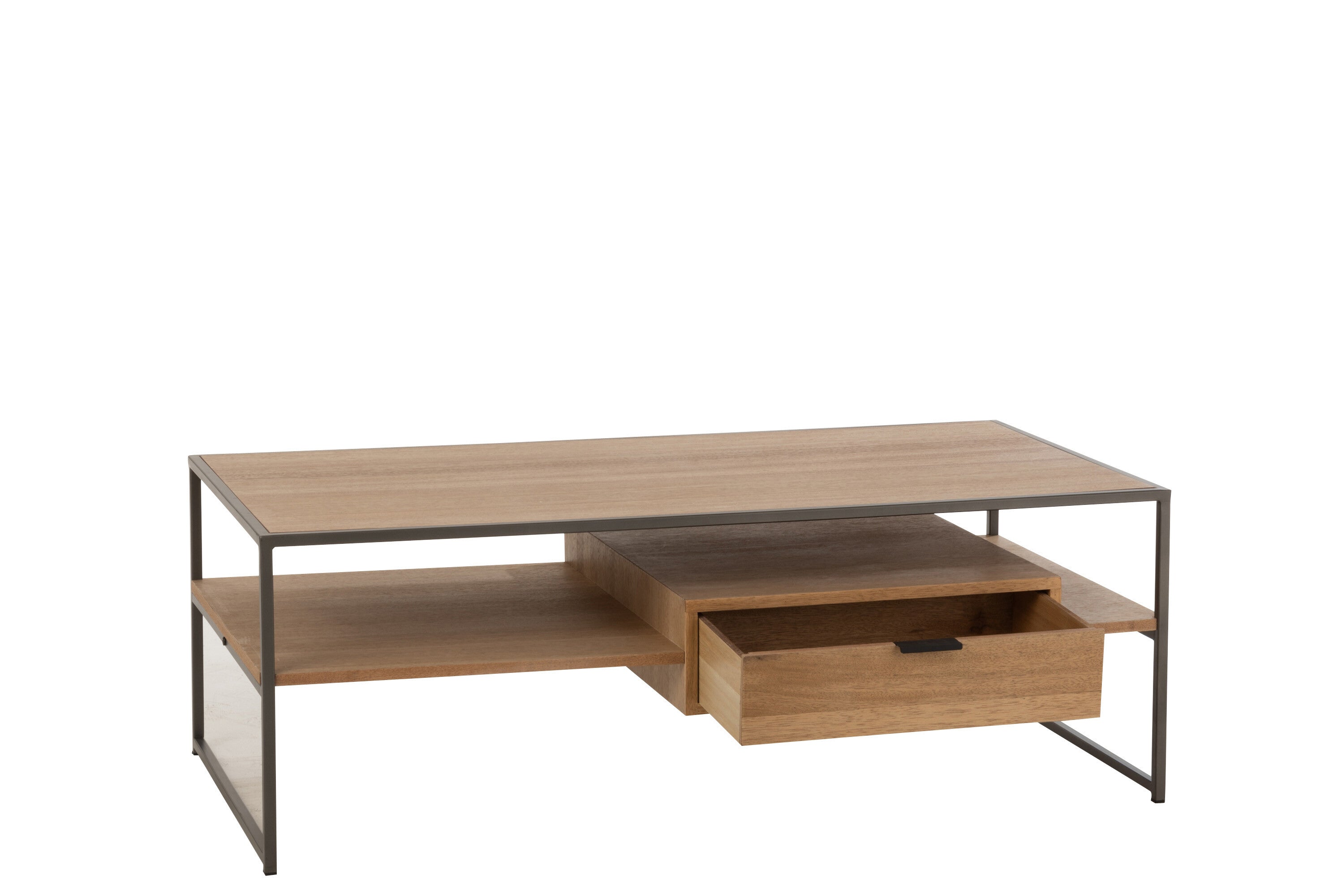 Tv-kast 1 lade hout/metaal - J-LINE