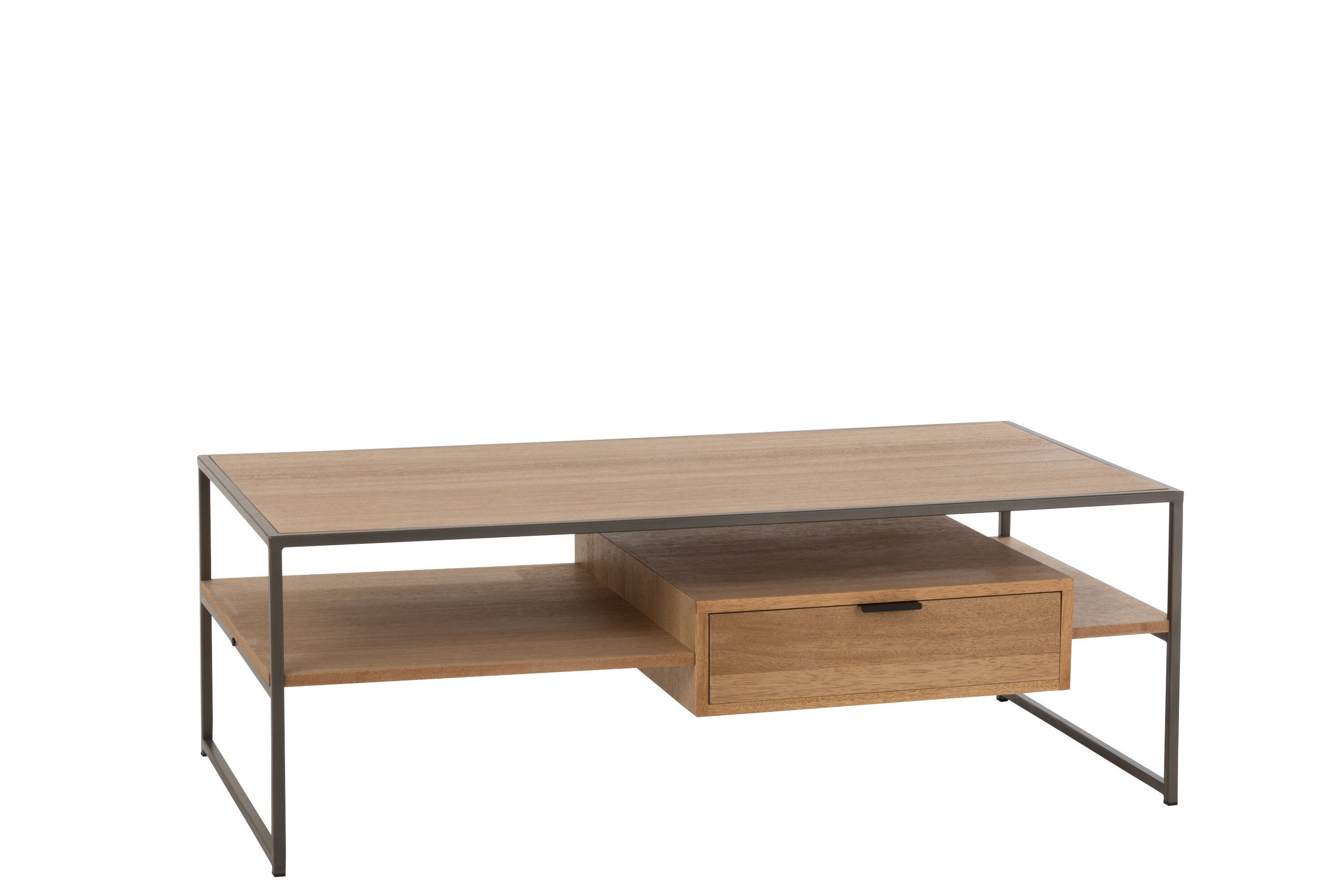 Tv-kast 1 lade hout/metaal - J-LINE
