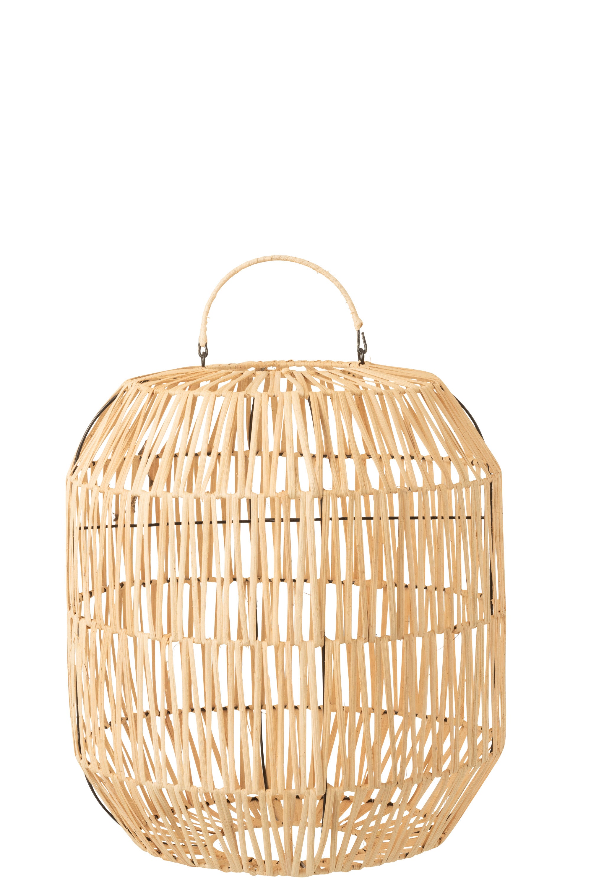 Lampenkap cilinder rotan natuurlijk - J-LINE