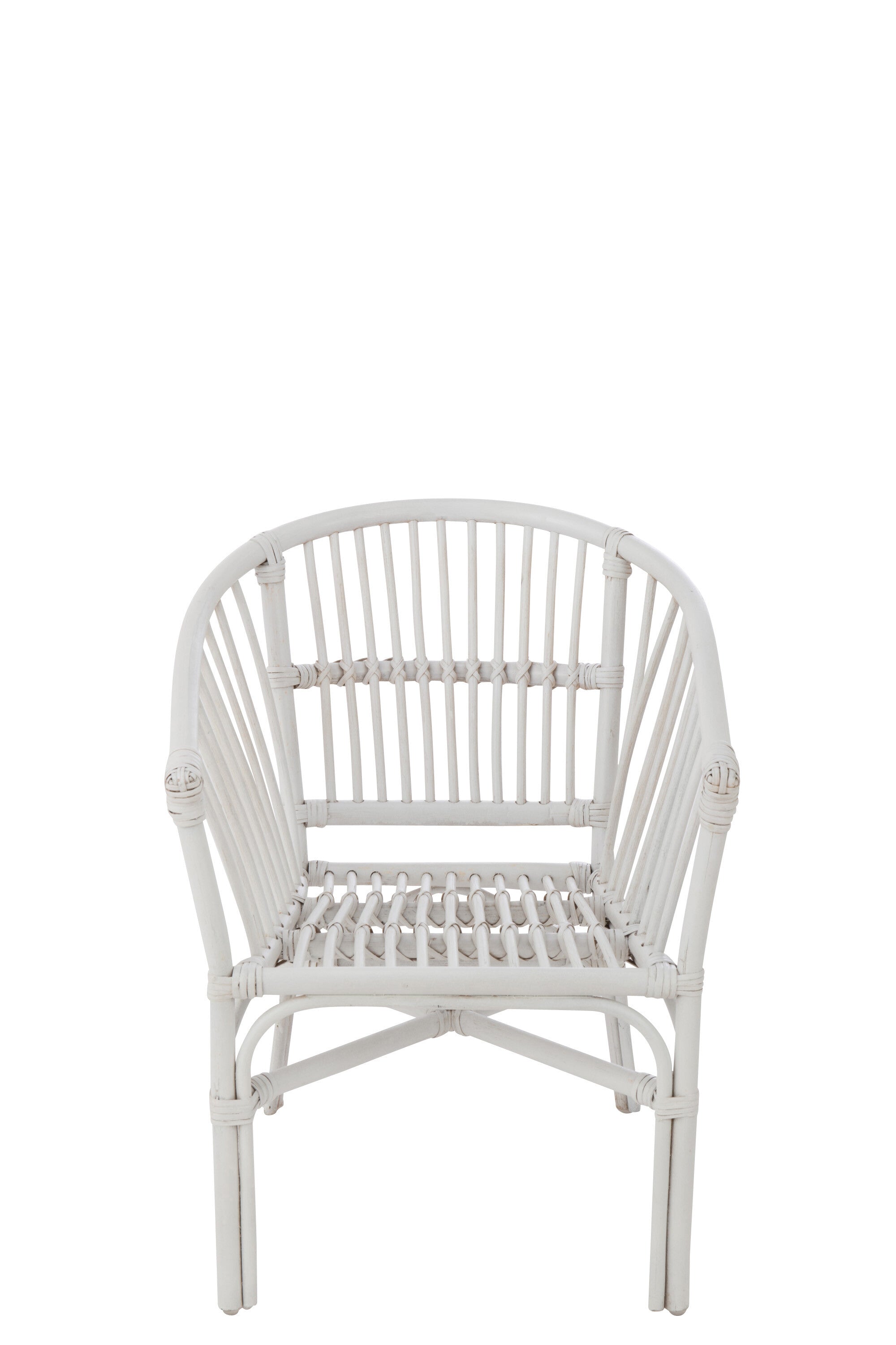Kinderstoel Filou Rotan Wit - J-LINE