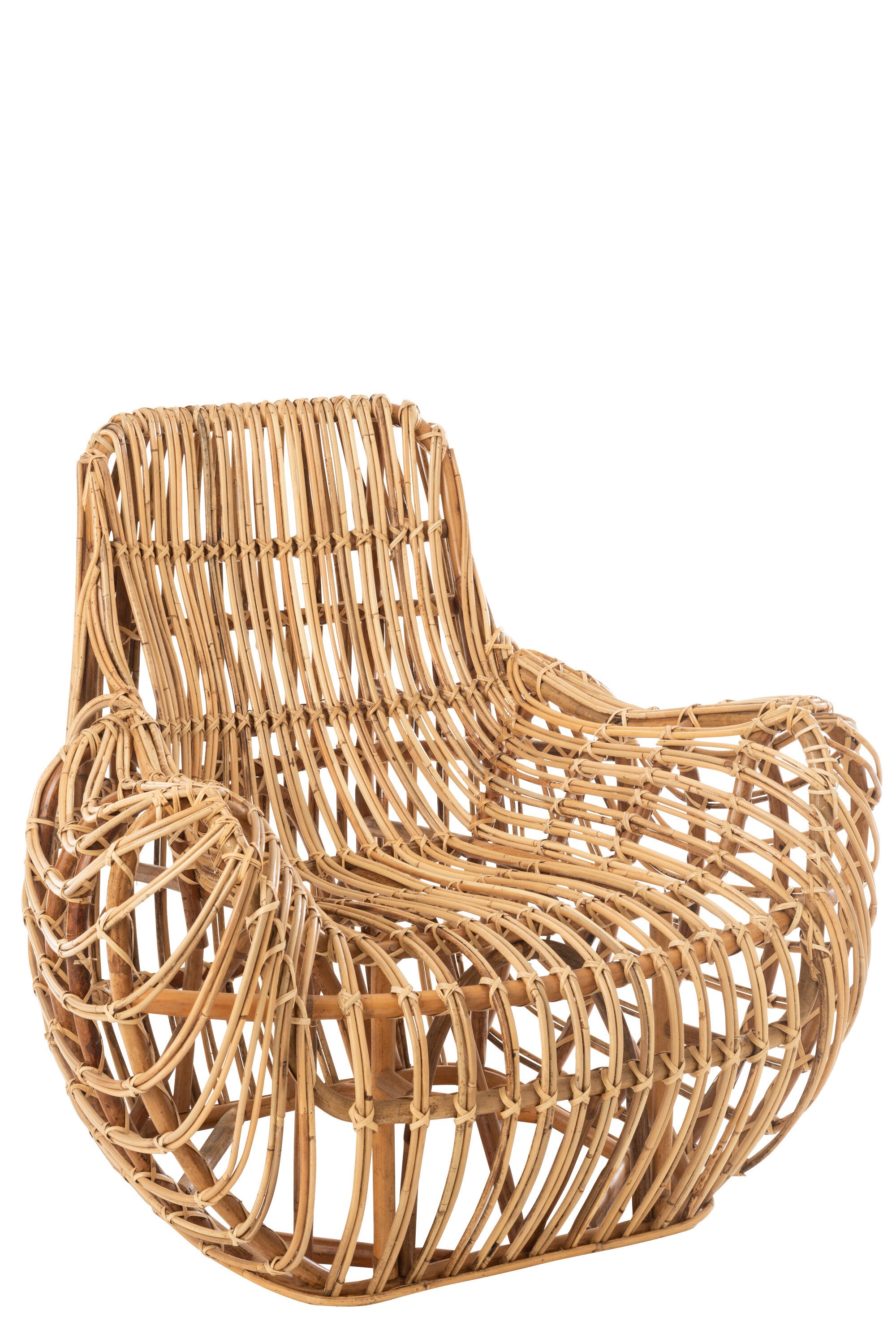 Stoel Ana Rotan Natuurlijk - J-LINE