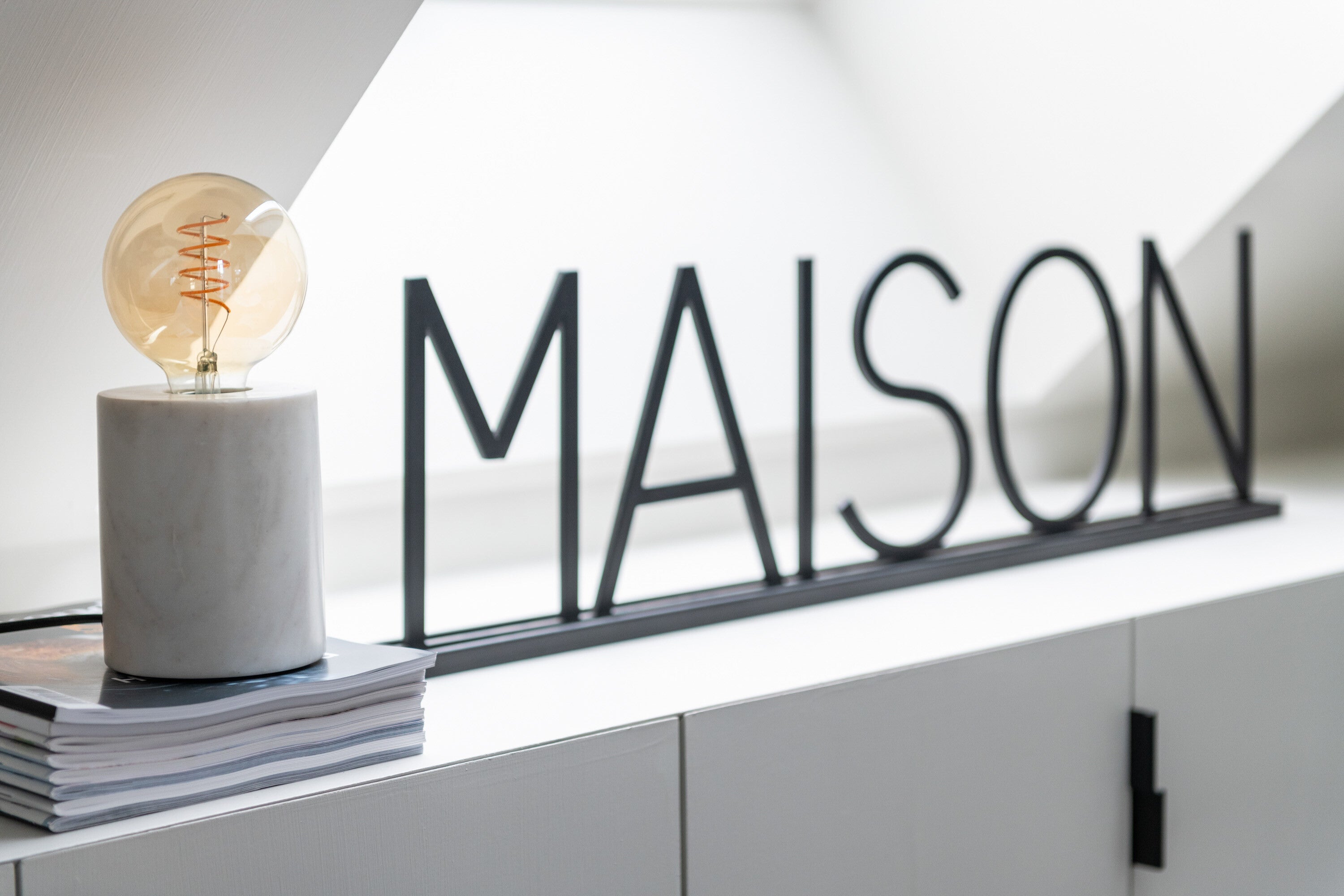 Decoratie Metaal Zwart - J-LINE