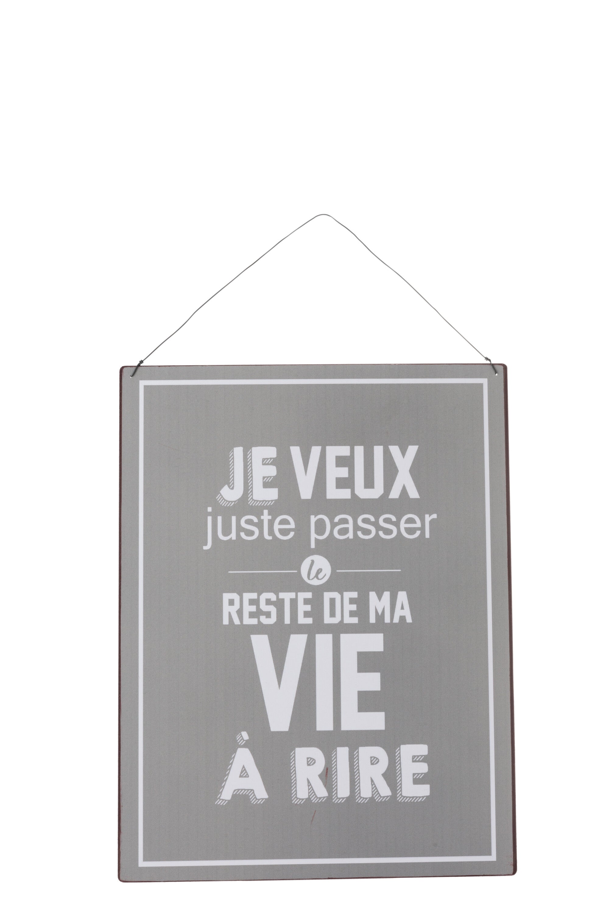 Tekstbord metaal - J-LINE