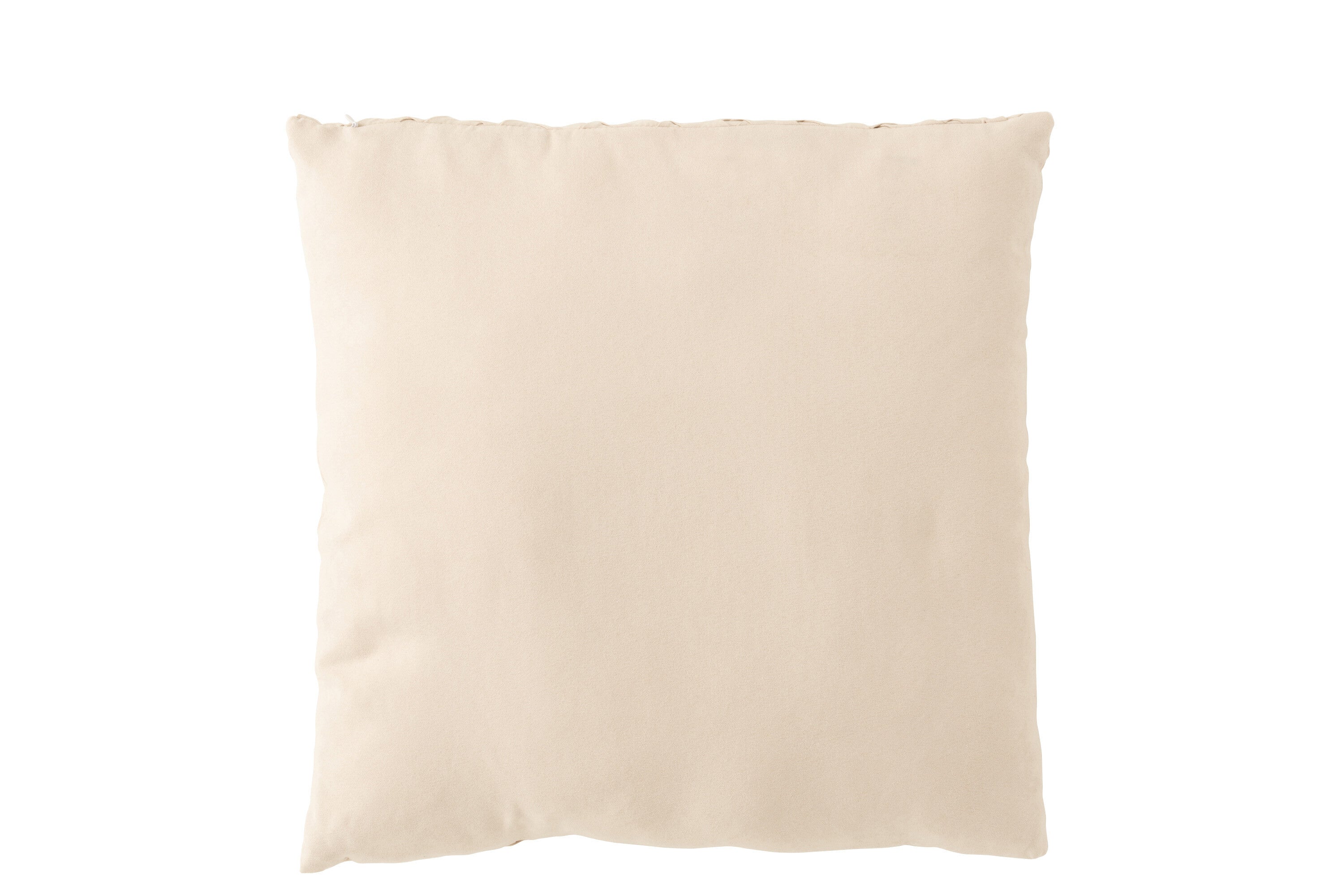Kussen Geweven Polyester Beige - J-LINE
