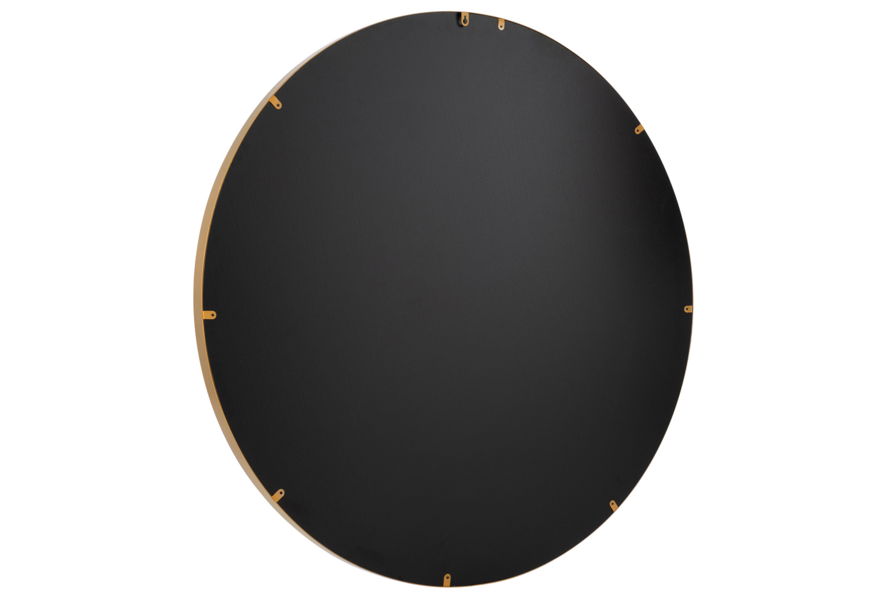 Spiegel Ronde Hoge Rand Metaal/Glas L - J-LINE