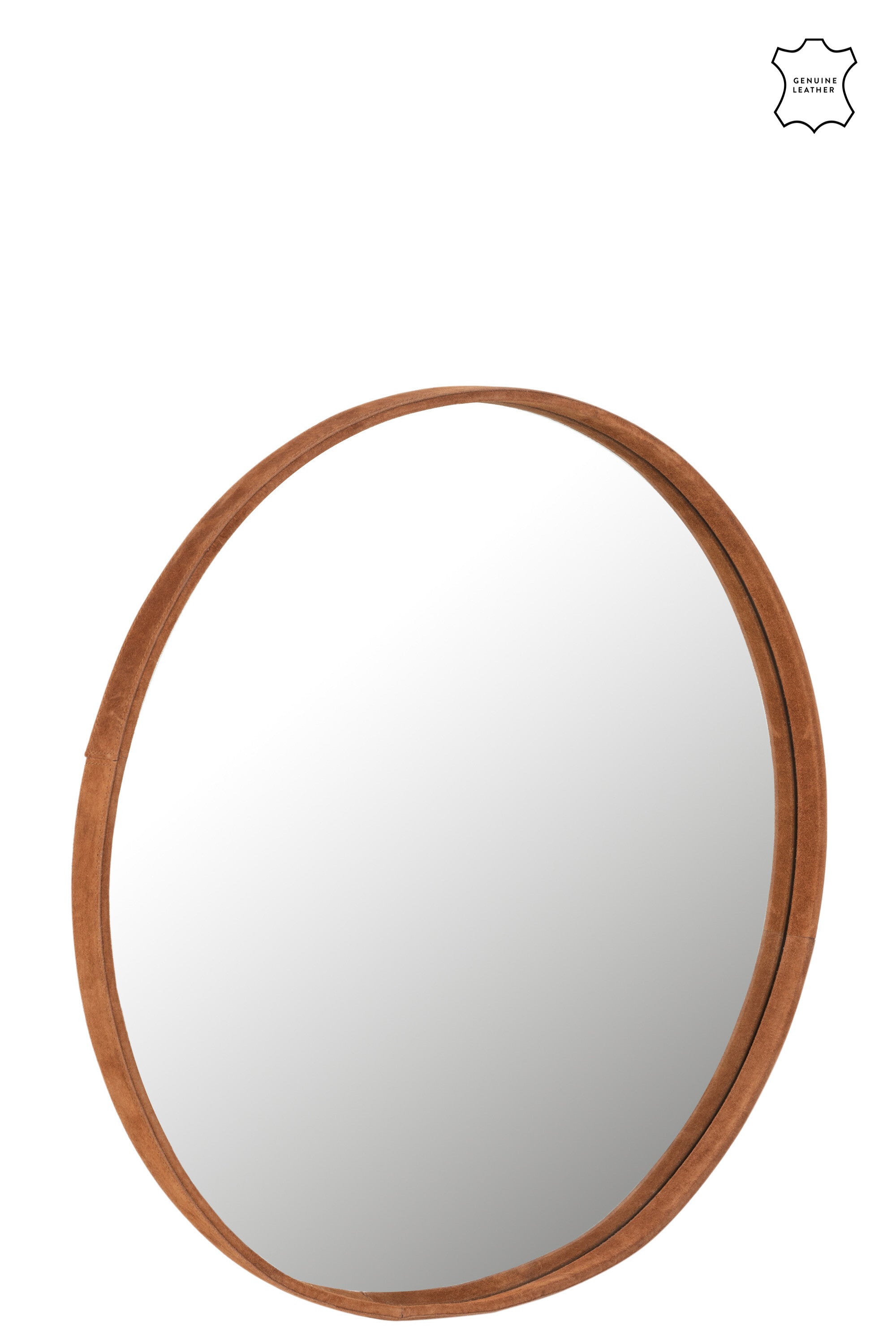 Spiegel Cognac L - J-LINE