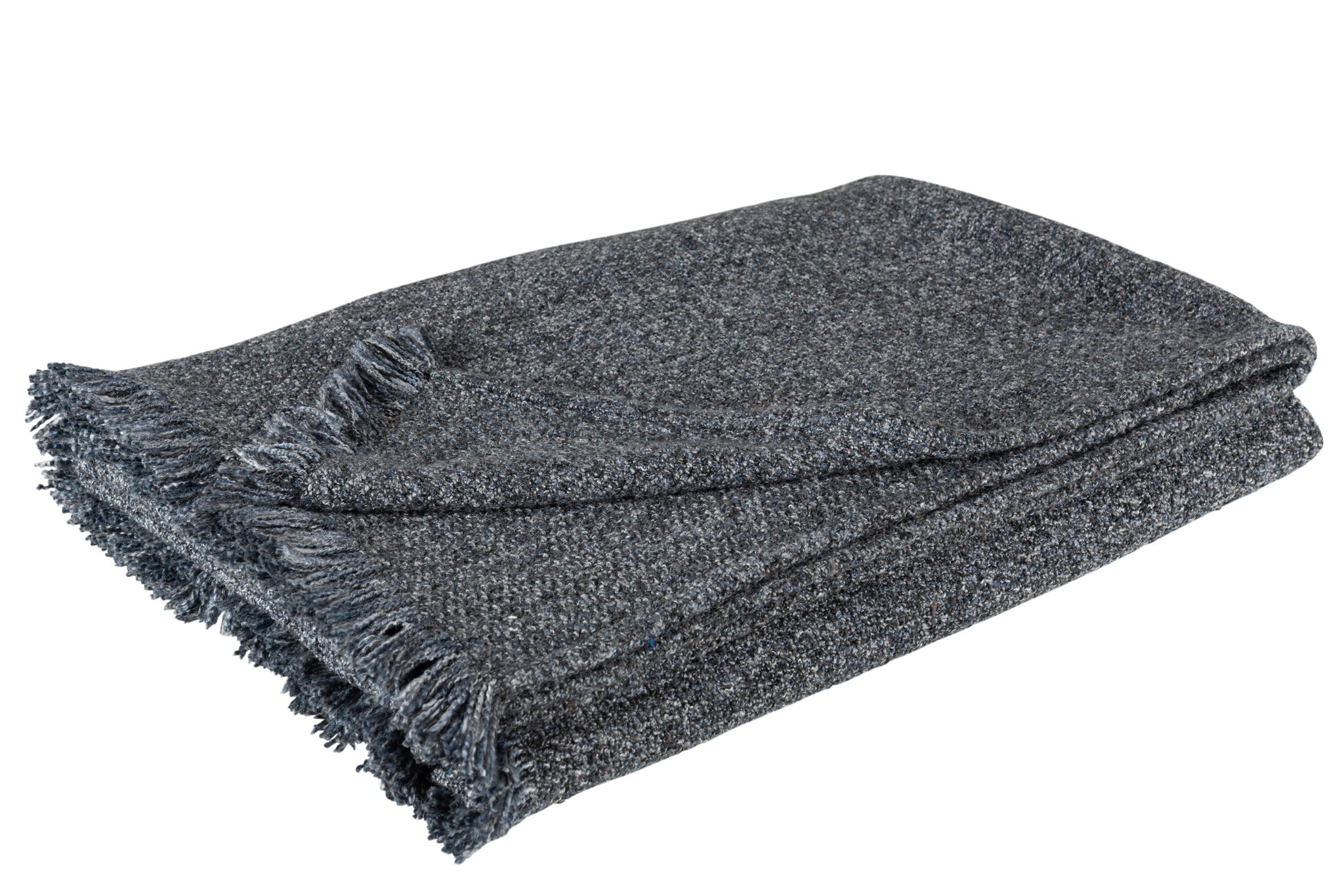 Plaid Katoen Blauw - J-LINE