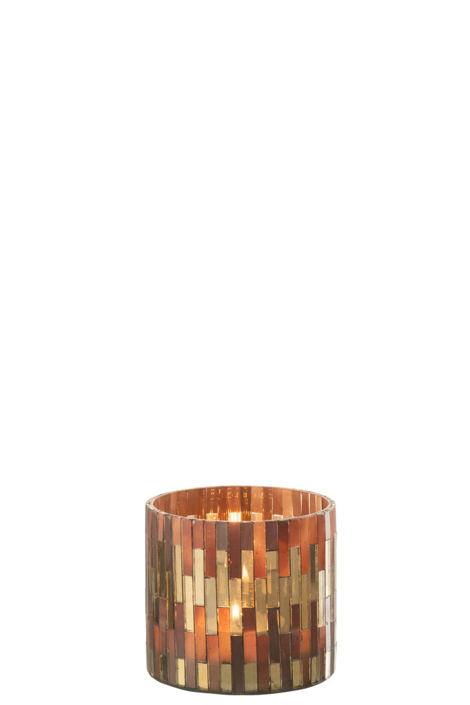 Theelichthouder Chic Glas S - J-LINE