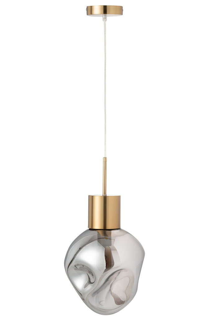 Hanglamp metaal/glas - J-LINE