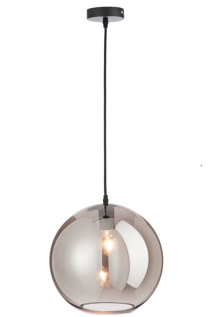 Hanglamp Bal Glas Spiegel L - J-LINE