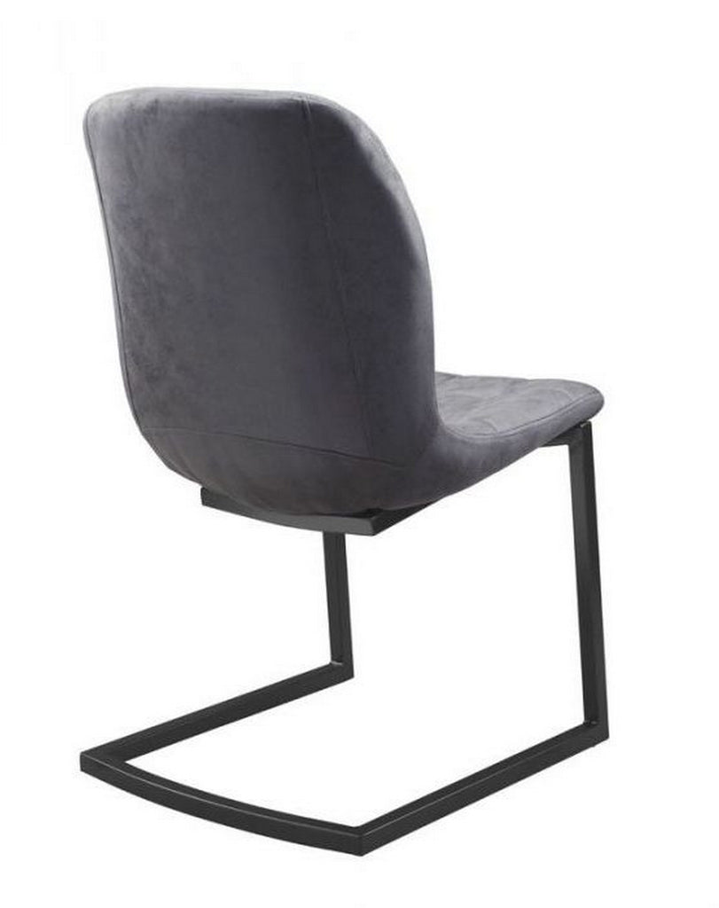 Stoel Savannah zwart - Stof Soft Antraciet - RVD