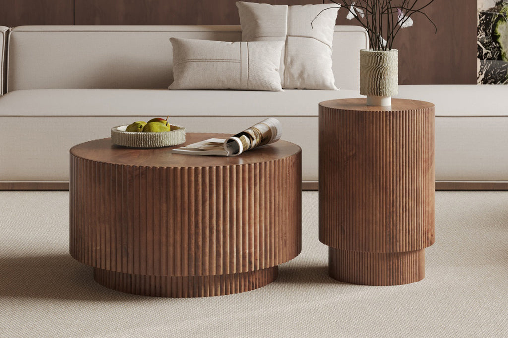 Salontafel 'Victor' Mango hout Lichtbruin - RS