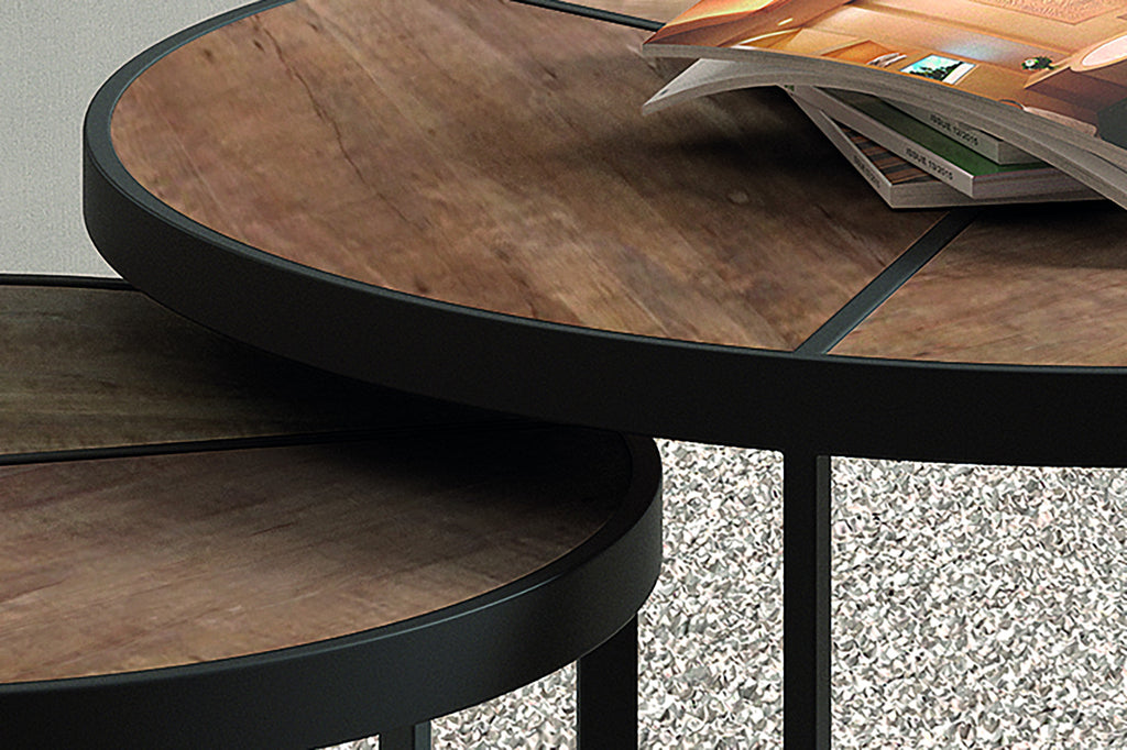 Salontafel 'Laveu' 2-delig Mango hout - RS