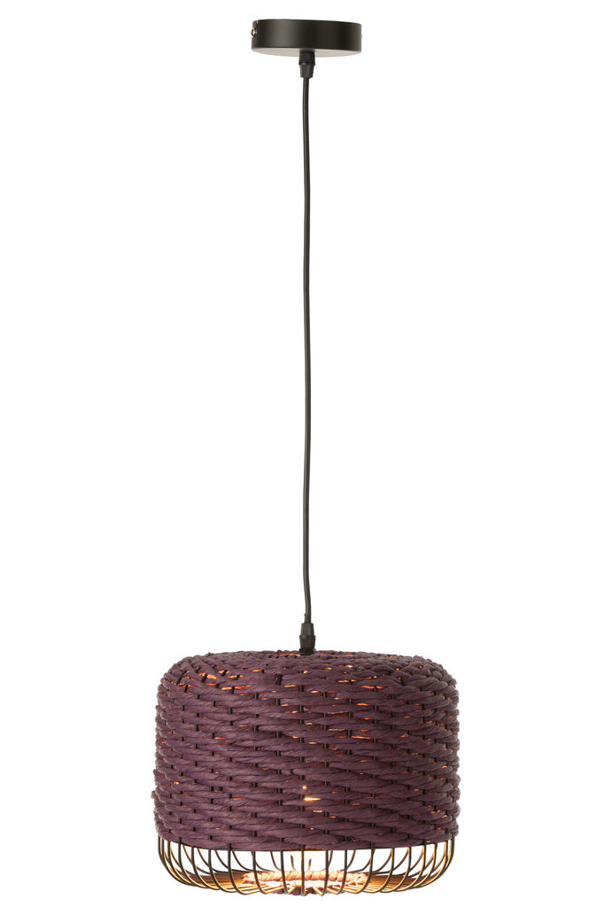 Hanglamp Metaal Paars - J-LINE