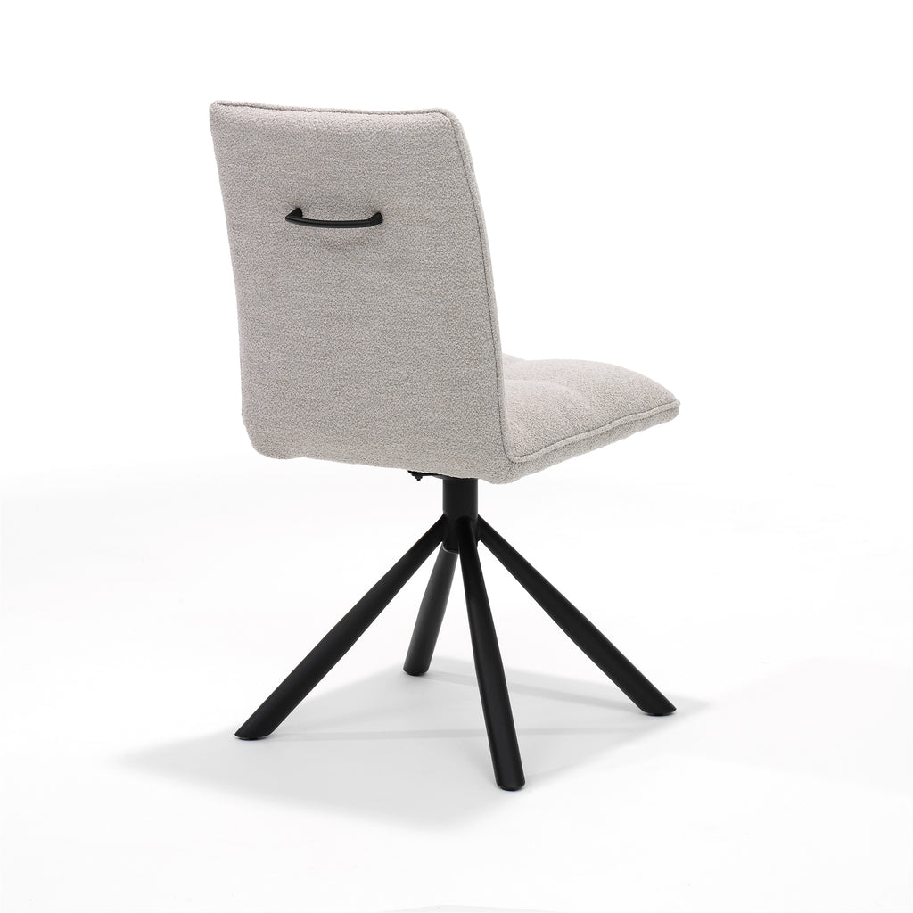 stoel Leon Stof Alpine Natural draaivoet  - RVD