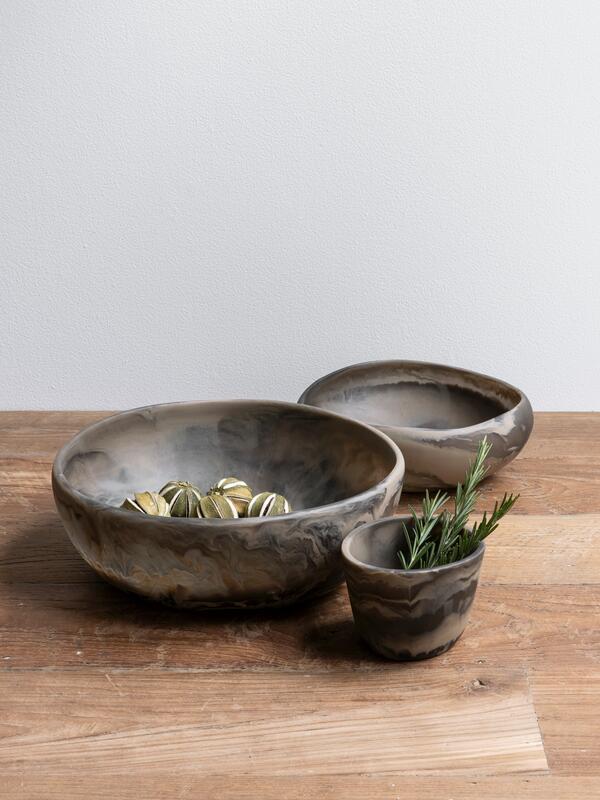 Bowl Rafael Zwart/Bruin L - DTP