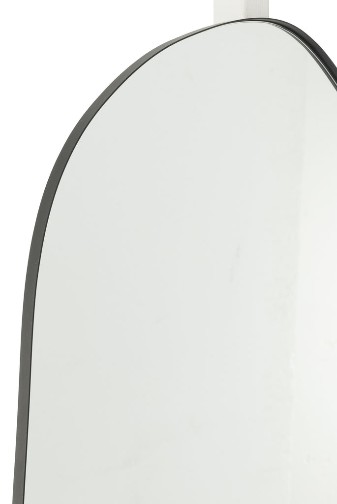 Spiegel Extrema ijzer zwart L - J-LINE