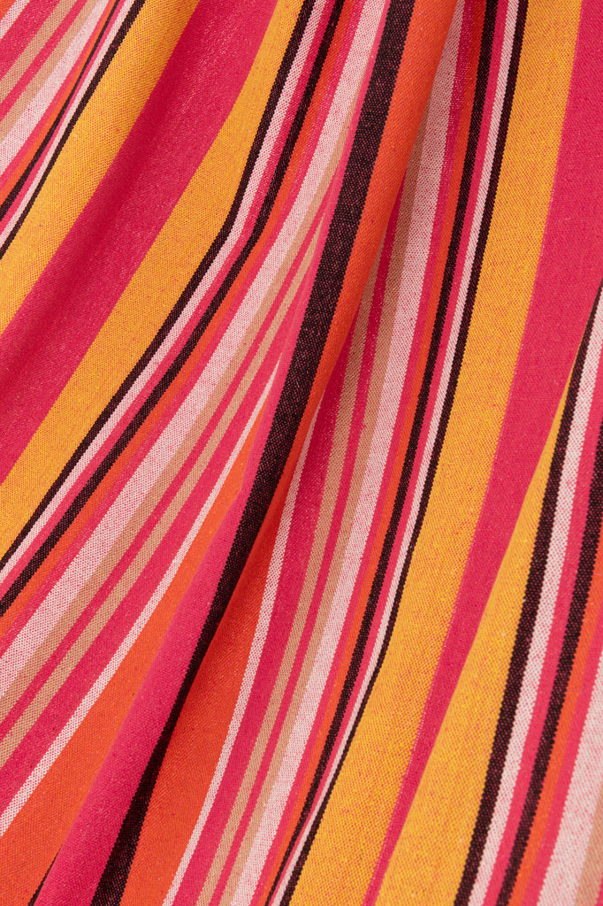 Hangmat Strepen felroze/mix - J-LINE