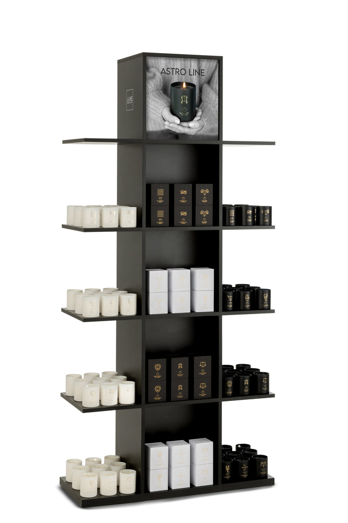 Boekenrek Sis Hout Zwart - J-LINE