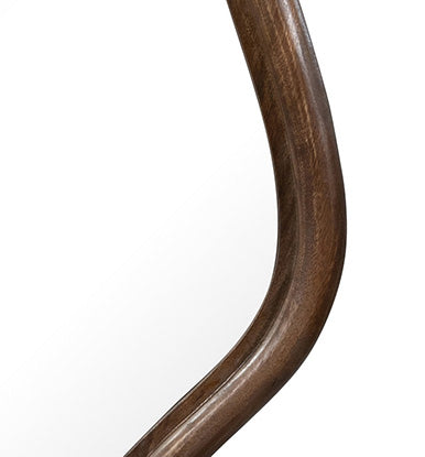 spiegel Wavy  80, Mango Mat Walnoot - NW