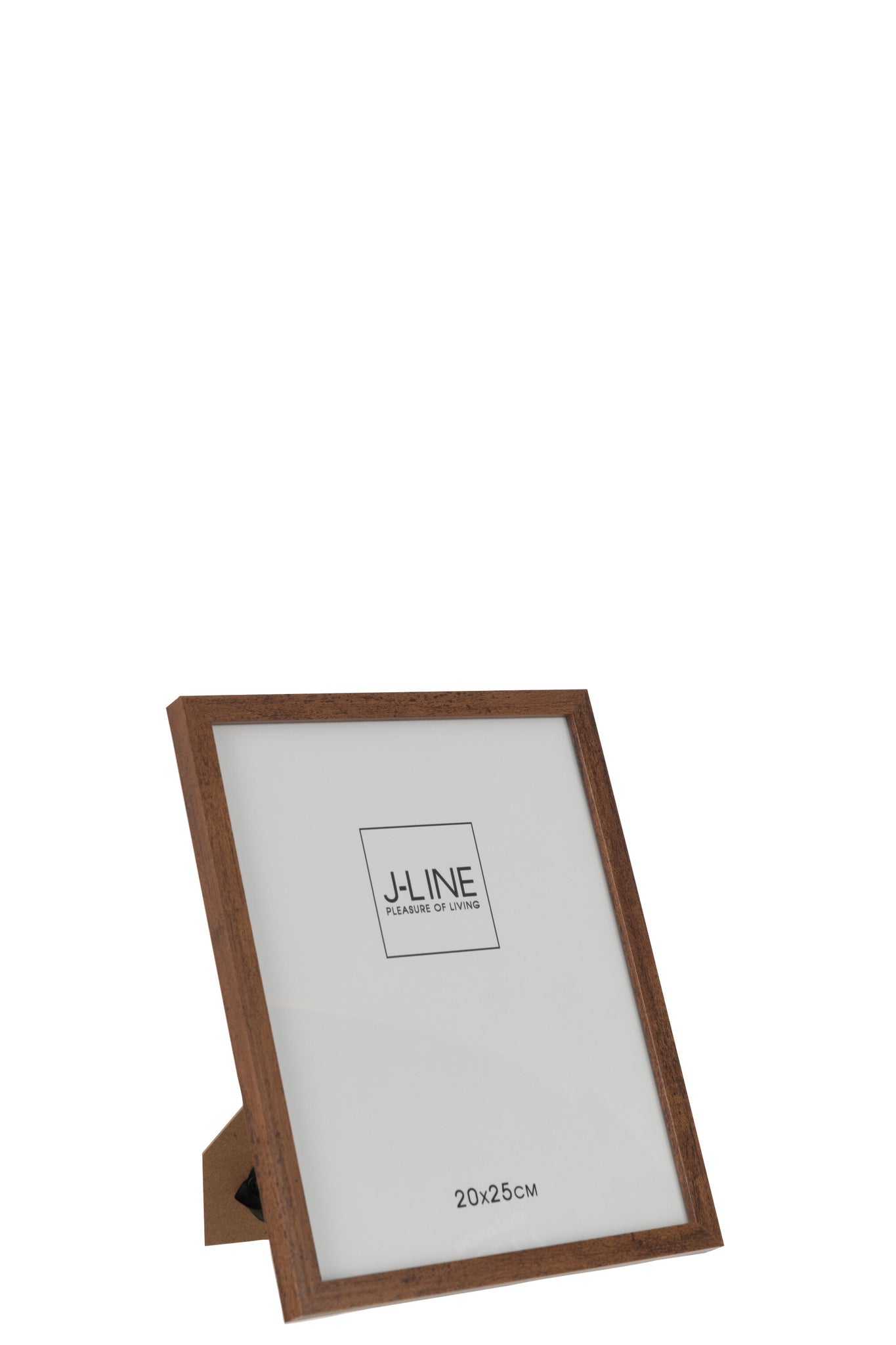 Cadre photo bois brun foncé M - J-LINE
