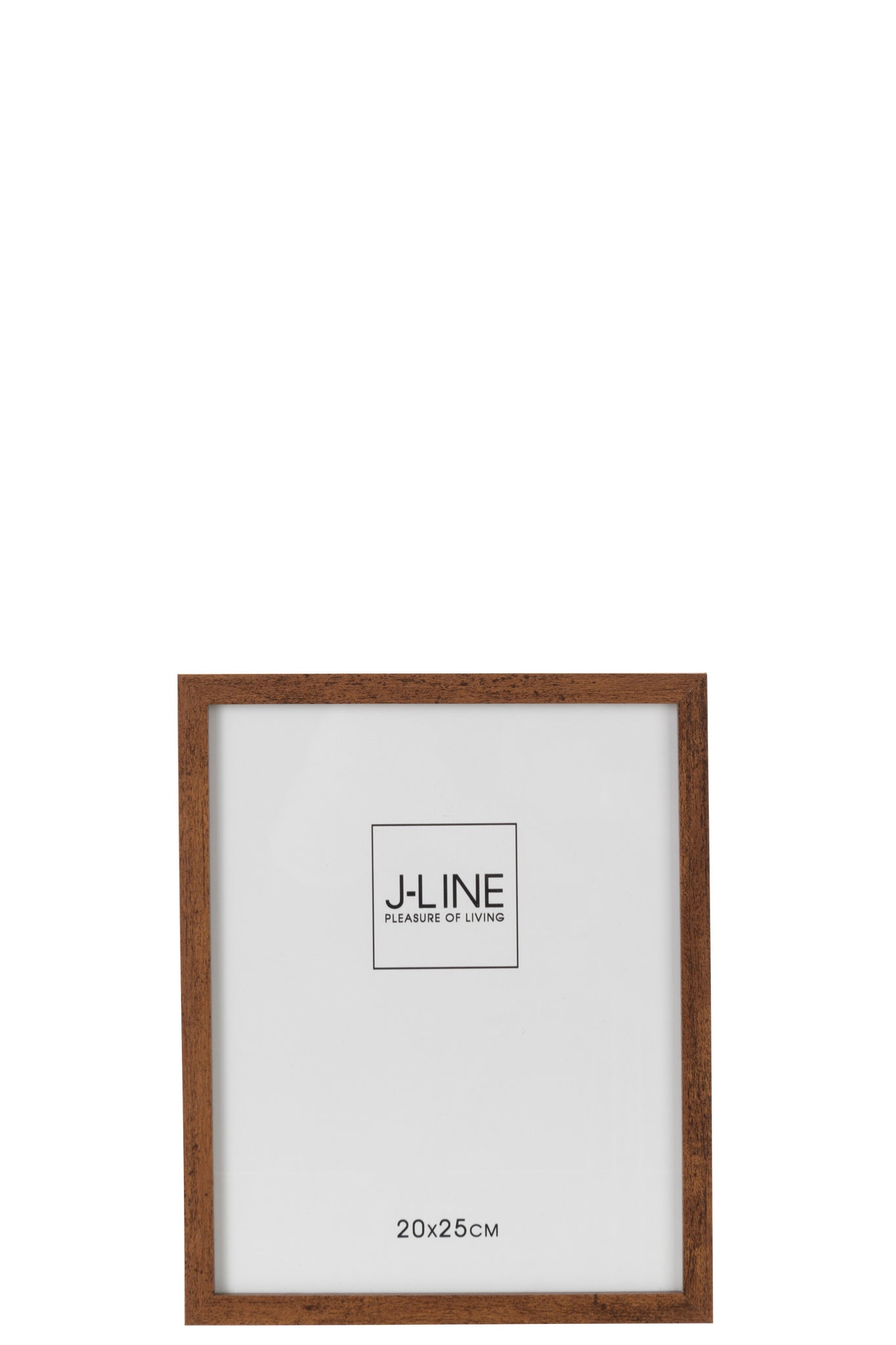 Cadre photo bois brun foncé M - J-LINE