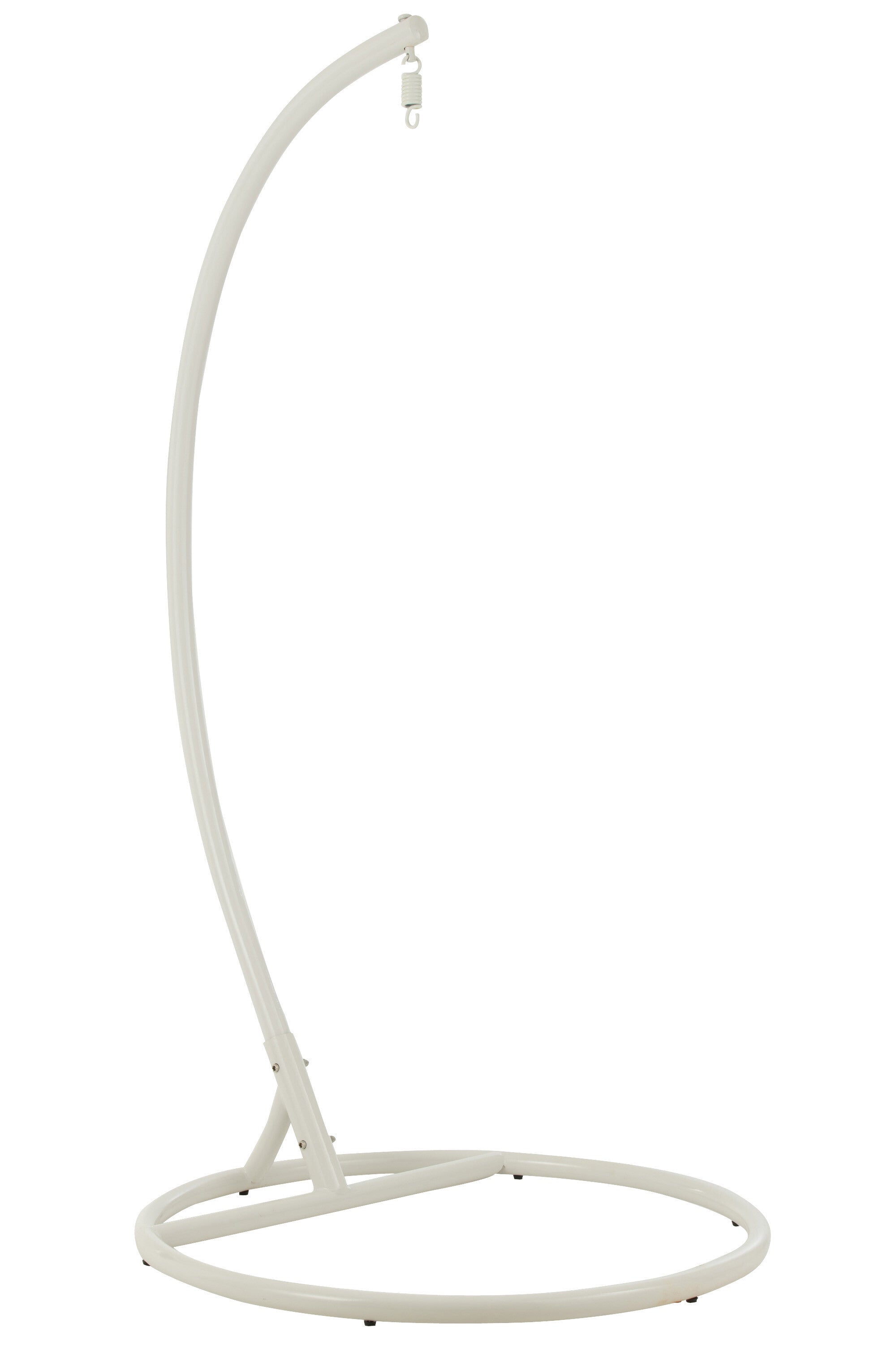 Hangstoel + Kussens Bula Metaal/Riet Wit - J-LINE