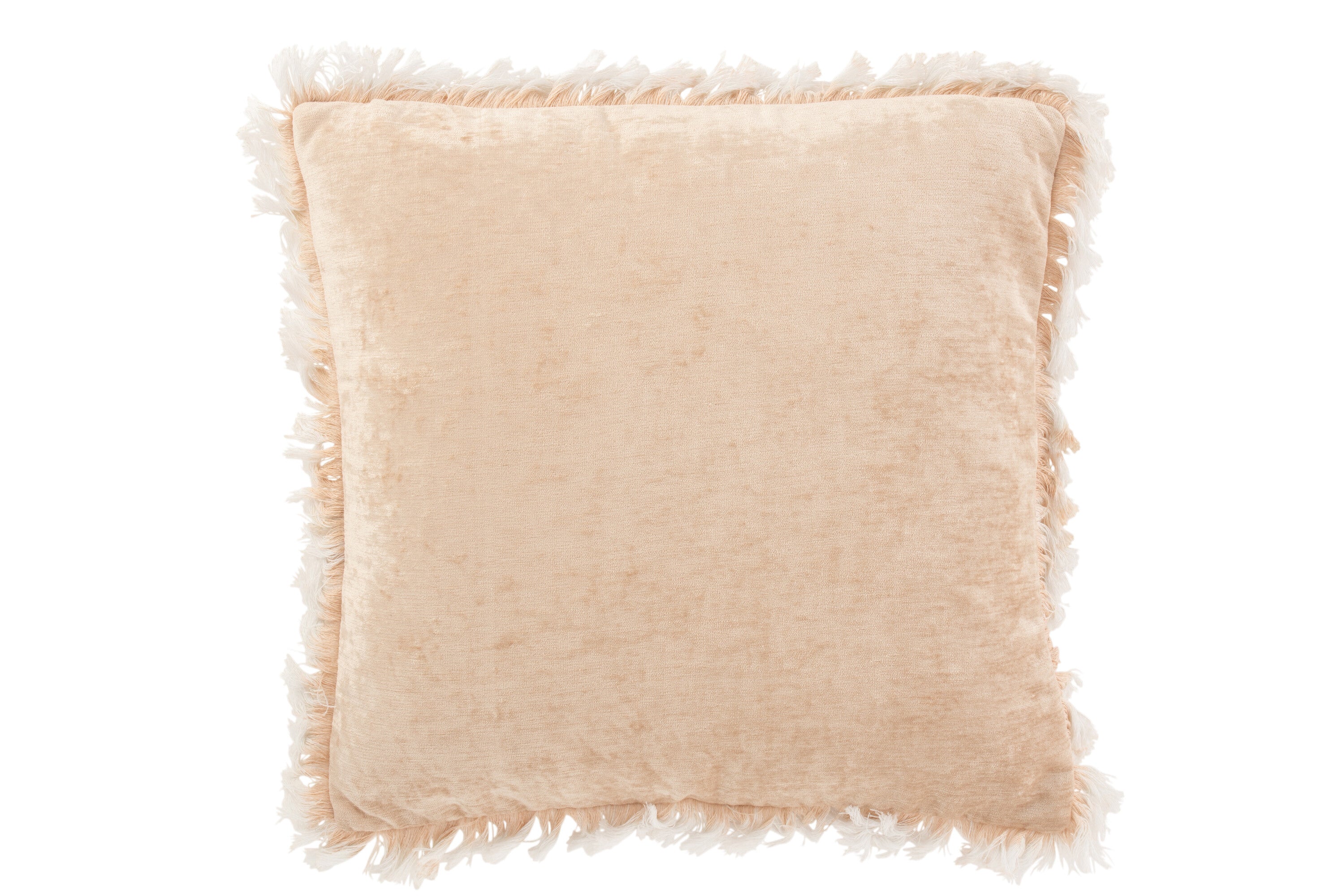 Kussen rand polyester beige - J-LINE