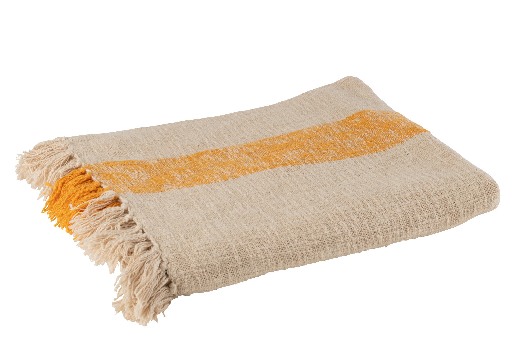 Plaid Emma Cotton Ocre - J-LINE