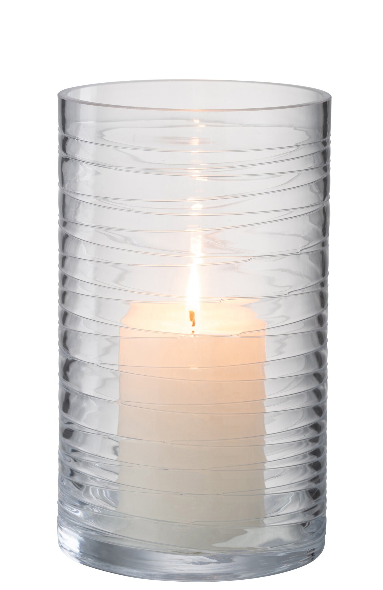 Kaarshouder Glas Transparant Groot - J-LINE