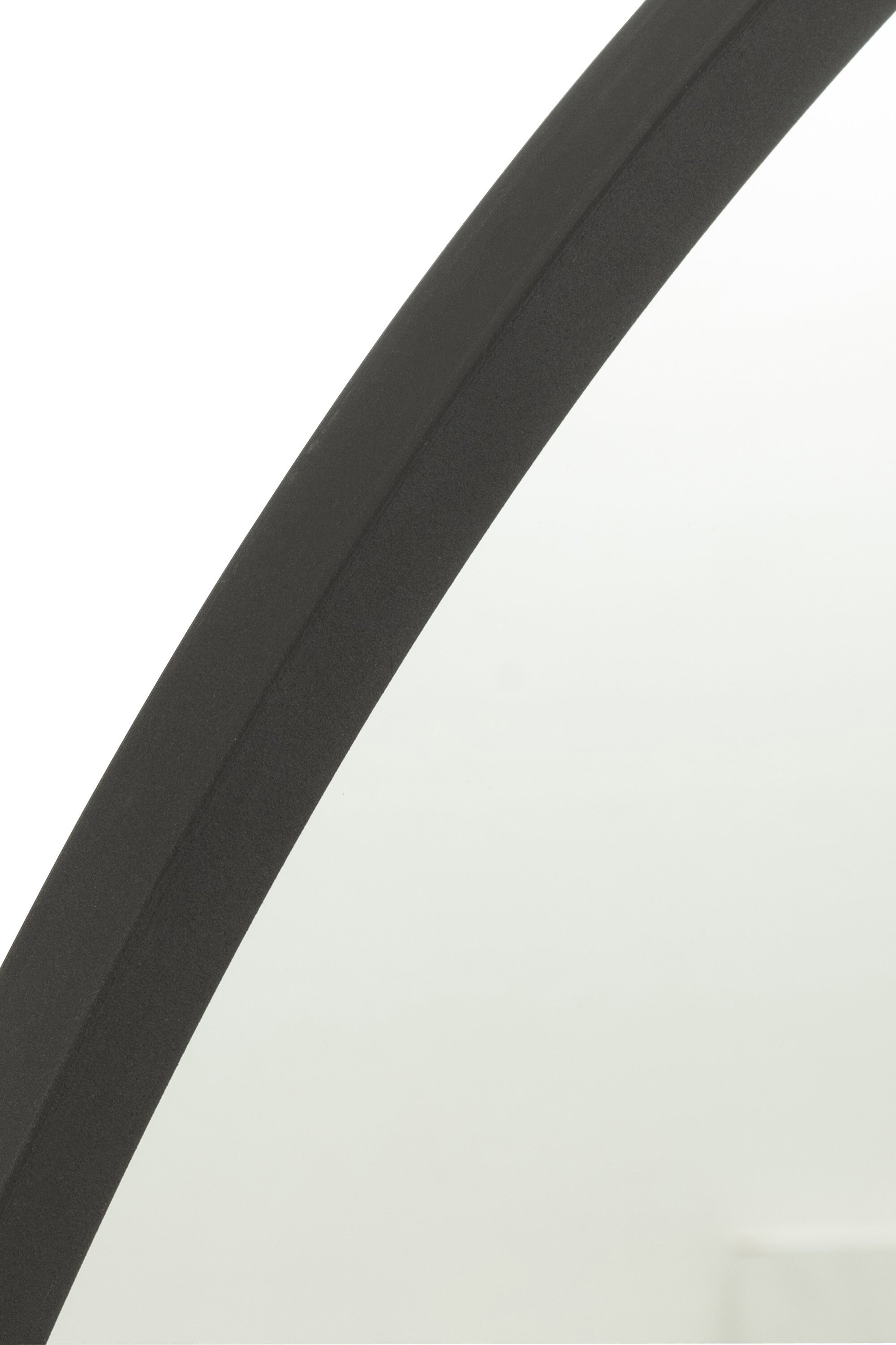 Spiegel Mat Zwart L - J-LINE